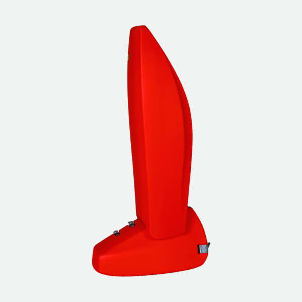 OBO Robo Hi Rebound Plus Red Goalkeeper Leg Guard