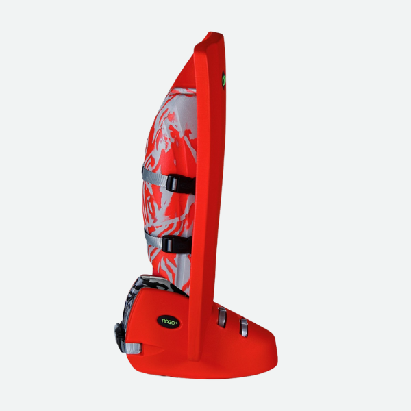 OBO Robo Hi Rebound Plus Red Goalkeeper Leg Guard