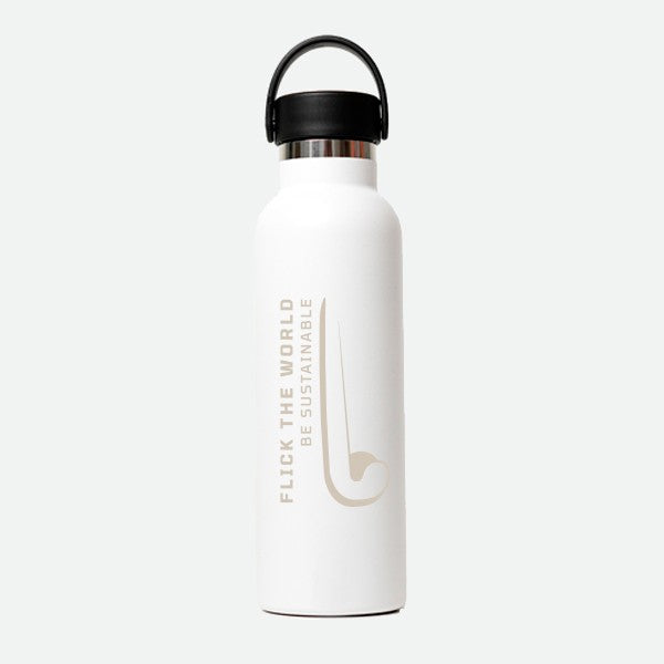 Flick 600ML Termo Bottle White