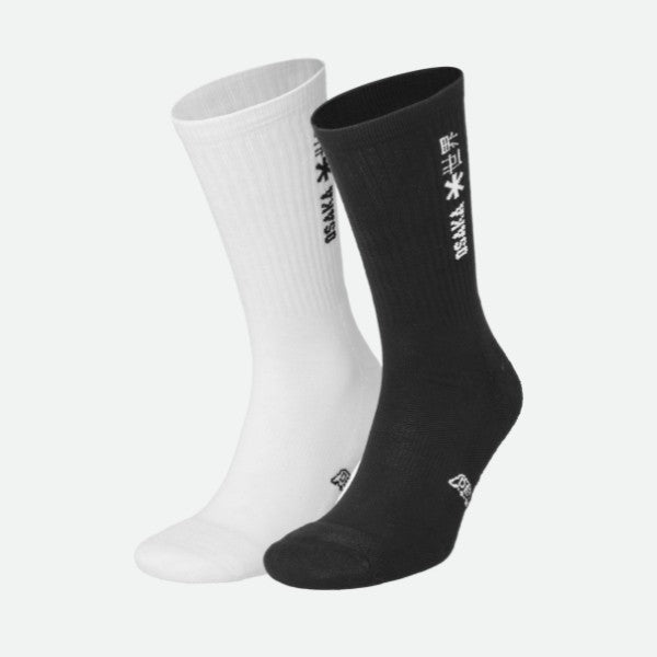Calcetines Osaka Duo Sport Blanco Negro