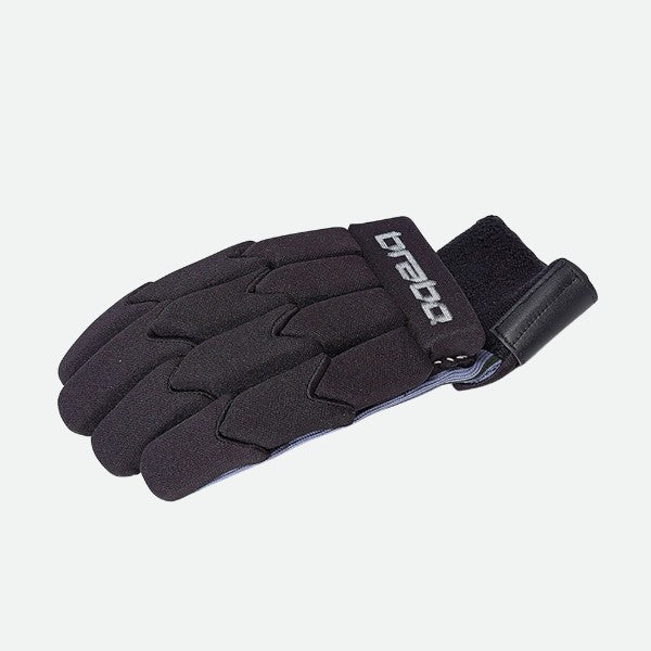 Guante Hockey Sala Brabo Player F1 Pro Izquierda Negro