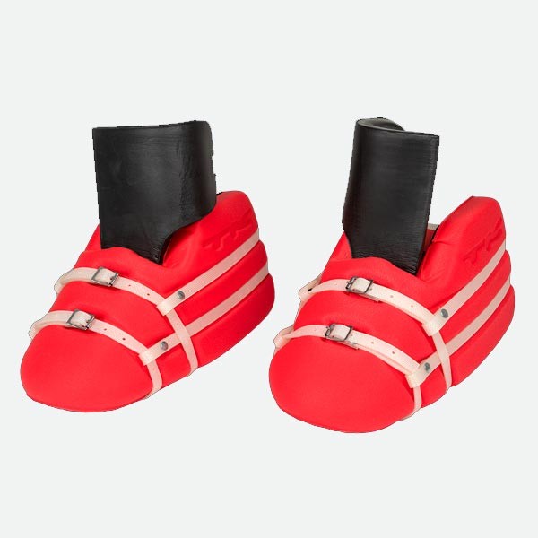 Pies Portero TK1 Compact Rojo