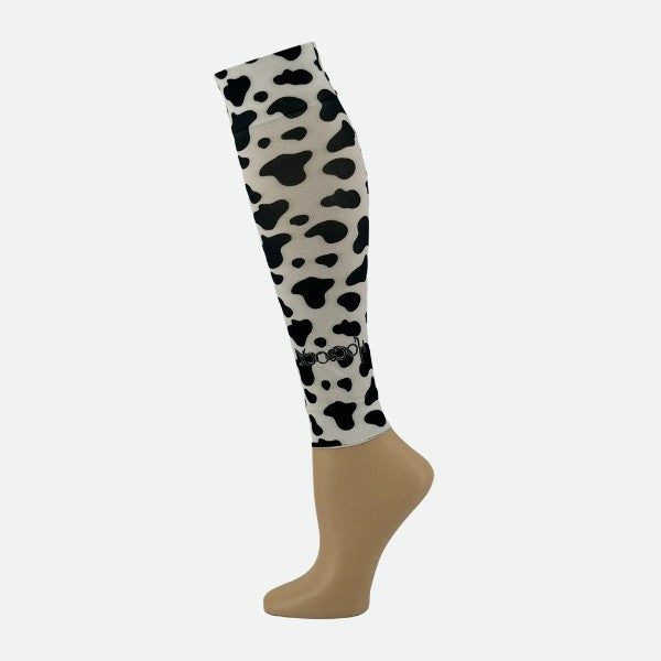 Protector Espinillera Hocsocx Cow Print Footless