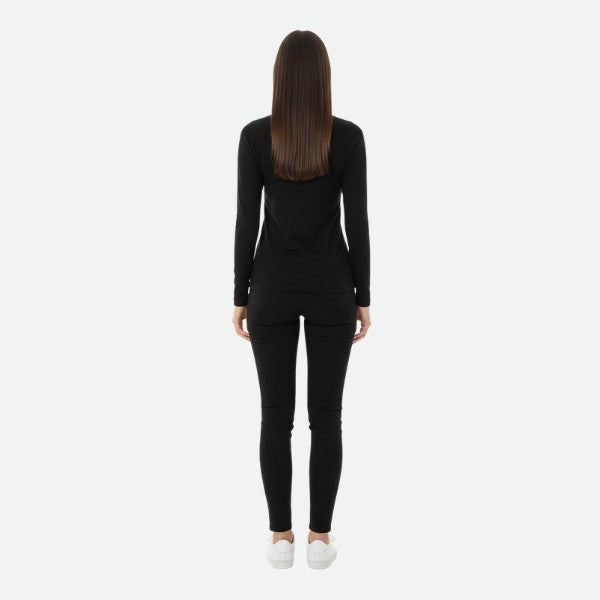 Camiseta Flick Hockey Performance Thermal Negro