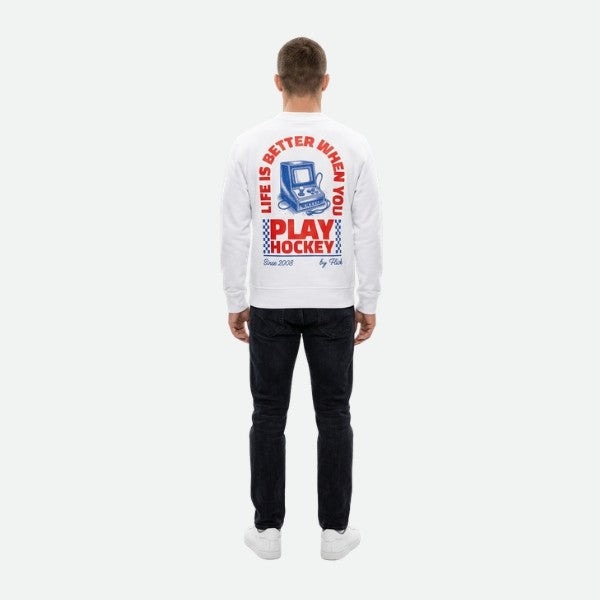 Sudadera Flick Hockey Après Blanco