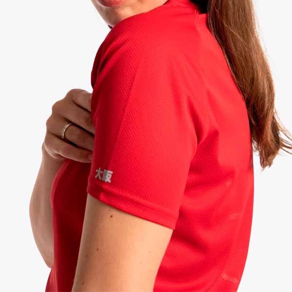 Camiseta Técnica Osaka Mujer Roja