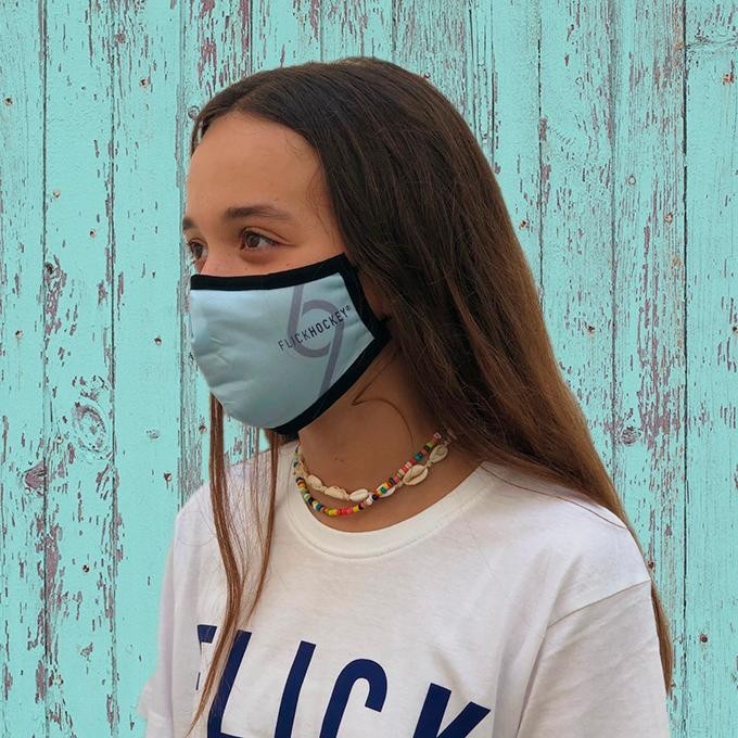 MASCARILLA FLICK HOCKEY SR TURQUESA