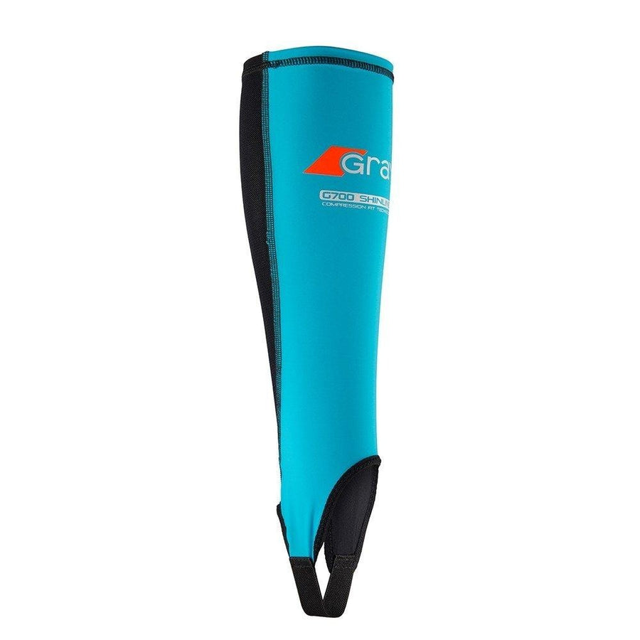 MEDIA PROTECTORA BAJO ESPINILLERA GRAYS HOCKEY G700 AZUL CLARO