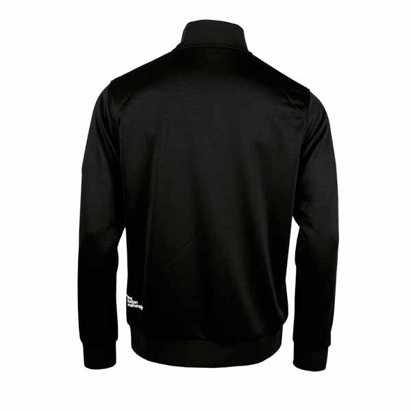 Sudadera Cremallera TIM Men Poly Terry Negro
