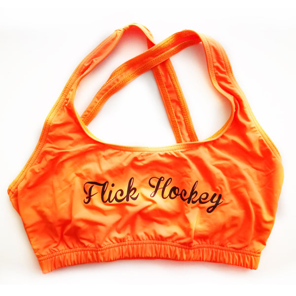 TOP DEPORTIVO FLICK HOCKEY NARANJA NEGRO
