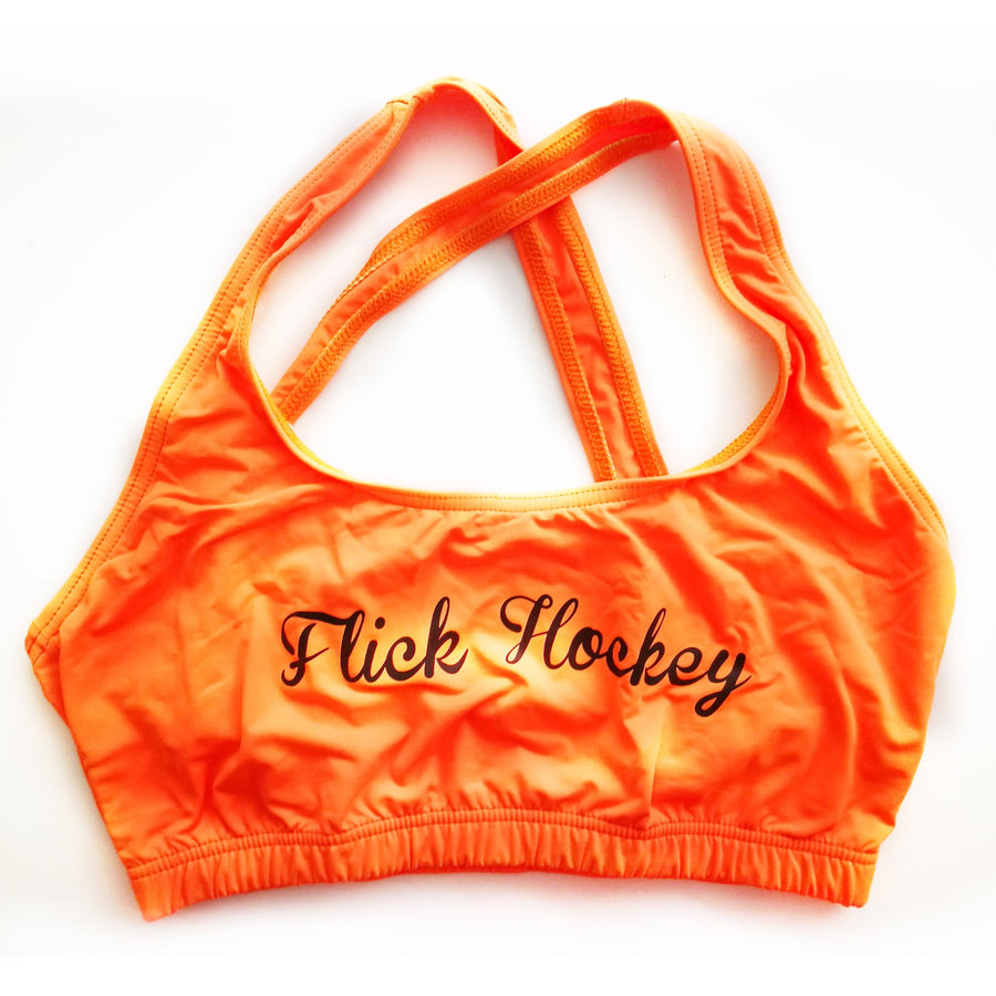 TOP DEPORTIVO FLICK HOCKEY NARANJA NEGRO