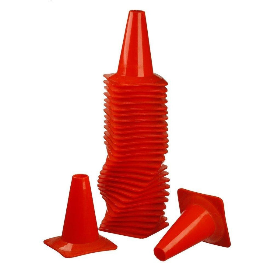 CONOS HOCKEY MALIK 20 CM SET DE 5 NARANJA