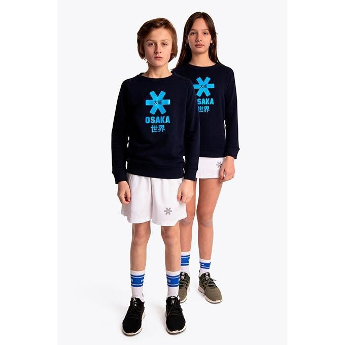 Sudadera Capucha Niño Osaka Pollocs Star Azul Royal