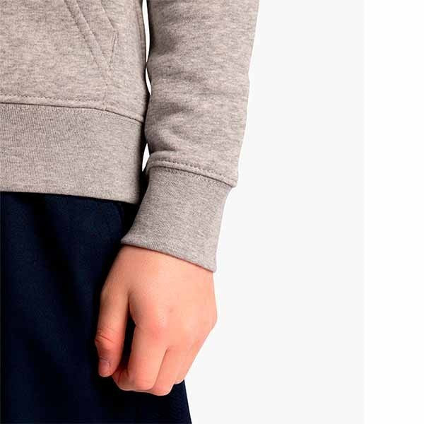 Sudadera Capucha Niño Osaka Star Azul Gris
