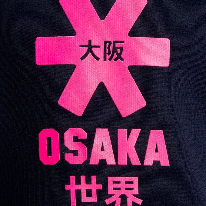 Sudadera Capucha Niño Osaka Star Rosa Azul Marino