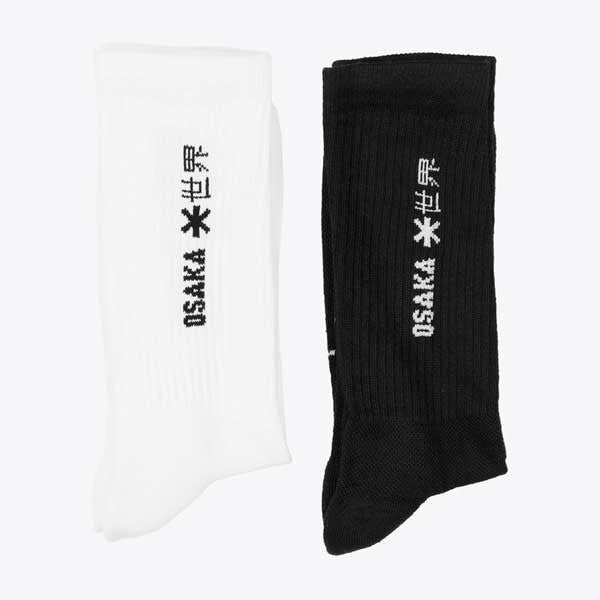 Calcetines Osaka Duo Sports Blanco Negro