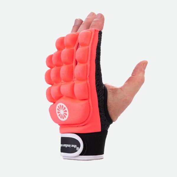 Guante Hockey TIM Medio Dedo Izquierdo Rosa