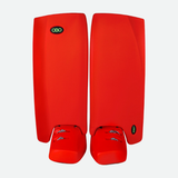 OBO Robo Hi Rebound Plus Red Goalkeeper Leg Guard