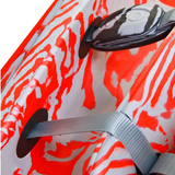 OBO Robo Hi Rebound Plus Red Goalkeeper Leg Guard
