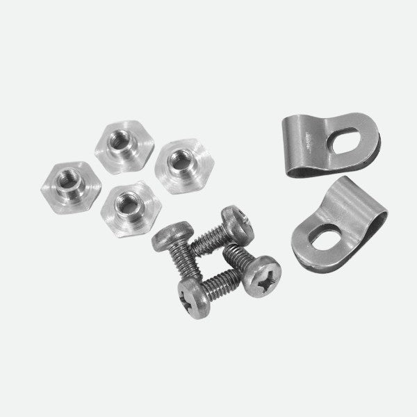 Set Tornillos y Clips Cascos OBO