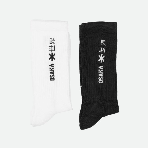 Calcetines Osaka Duo Sport Blanco Negro