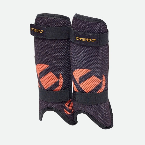 Espinillera Brabo F3 Mesh Lw Jr Negro Naranja