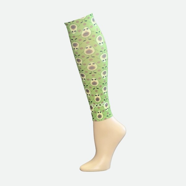 Protector Espinillera Hocsocx Avocado Obsession Footless