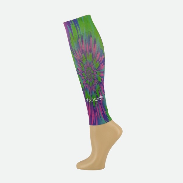 Protector Espinillera Hocsocx Psychedelic Green Footless