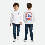 Sudadera Niño Flick Hockey Après Blanco
