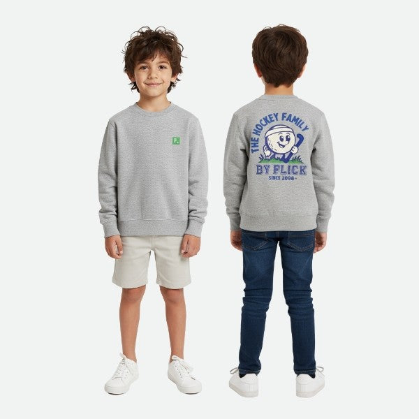 Sudadera Niño Flick Hockey Après Gris