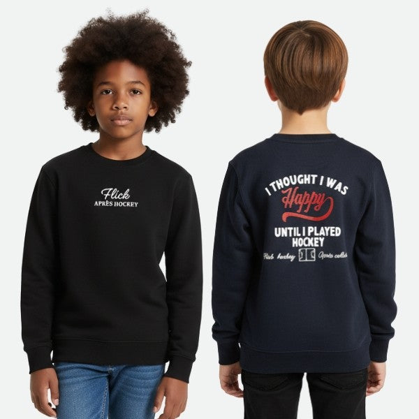 Sudadera Niño Flick Hockey Après Azul Marino