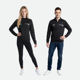 Sudadera Flick Hockey Performance Basic Half Zip Negro