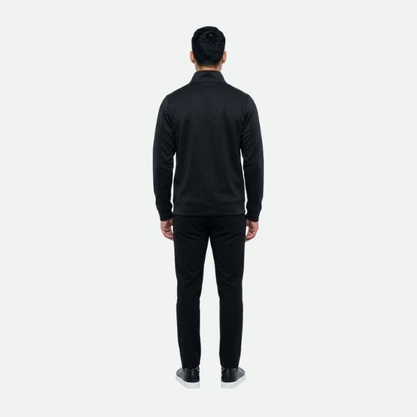 Sudadera Flick Hockey Performance Basic Half Zip Negro