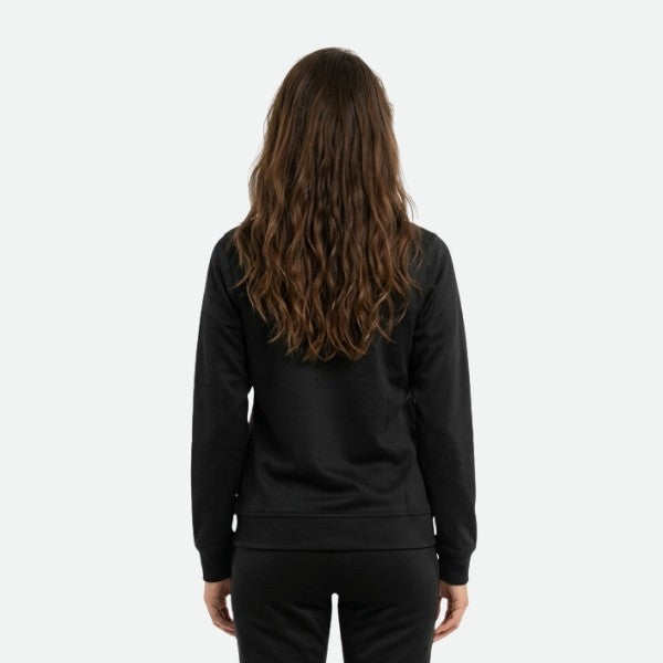 Sudadera Flick Hockey Performance Basic Half Zip Negro