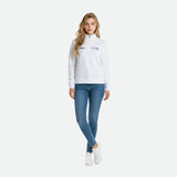 Sudadera Flick Hockey Performance Basic Half Zip Blanco