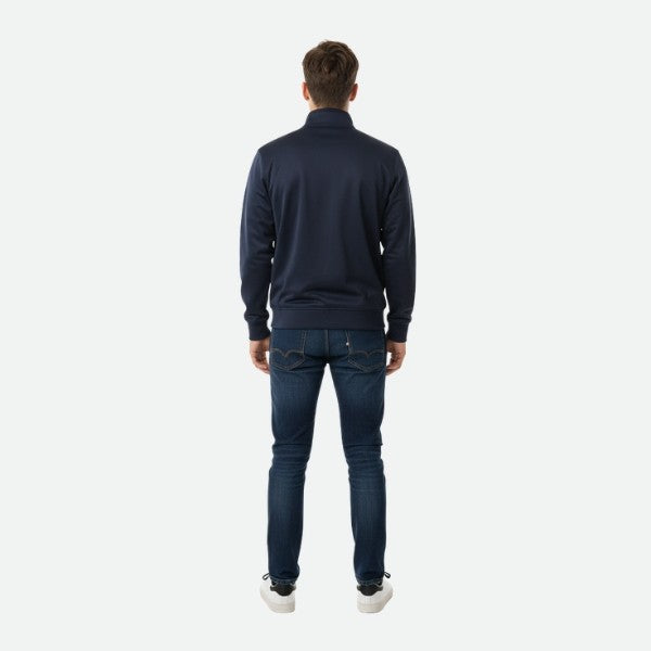 Sudadera Flick Hockey Performance Basic Half Zip Azul Marino