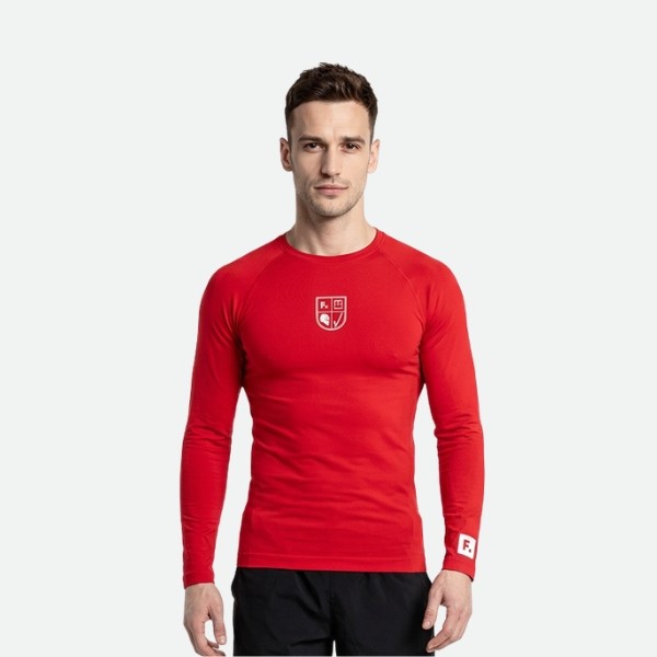 Camiseta Flick Hockey Performance Thermal Rojo