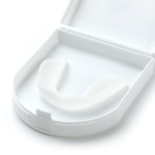 CAJA PARA GUARDAR EL BUCAL SOVE DE NOCHE BLANCO