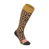 CALCETINES PRINCESS LEOPARD ORO