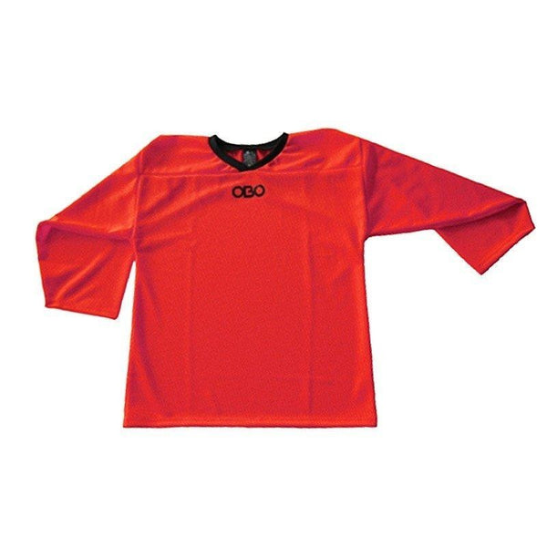 CAMISETA PORTERO OBO ANCHA MANGA LARGA ROJO