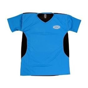 CAMISETA PORTERO OBO ESTRECHA MANGA CORTA AZUL NEGRO