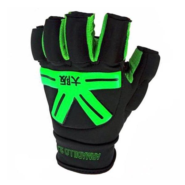 GUANTE DE HOCKEY HIERBA OSAKA ARMADILLO NEGRO VERDE