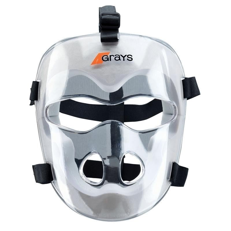 MÁSCARA PENALTI CORNER GRAYS HOCKEY TRANSPARENTE