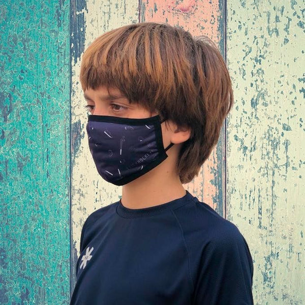 MASCARILLA JR FLICK HOCKEY BLANCA