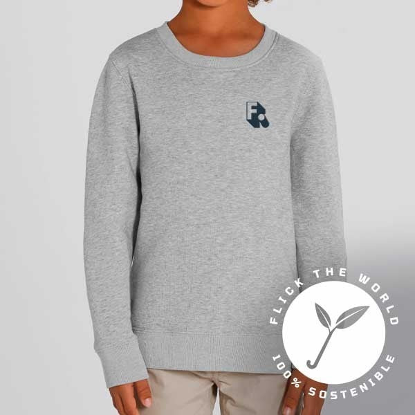 SUDADERA NIÑO FLICK HOCKEY DIVISION GRIS