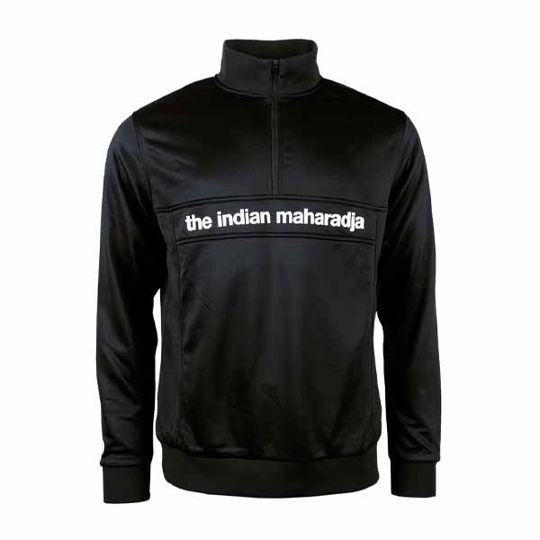SUDADERA CREMALLERA TIM MEN POLY TERRY NEGRO