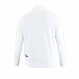 Sudadera Cremallera TIM Men Poly Terry Blanca