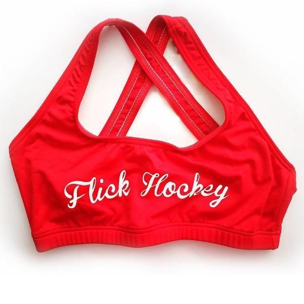 TOP DEPORTIVO FLICK ROJO BLANCO