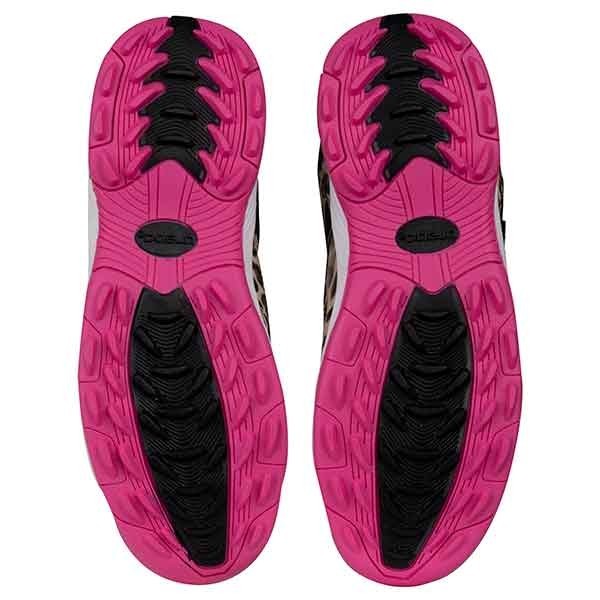 Zapatillas Hockey Niño Brabo Velcro Leopard