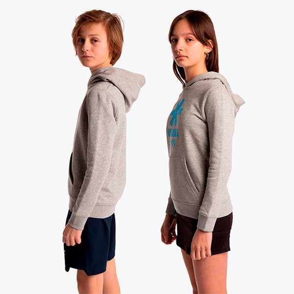 Sudadera Capucha Niño Osaka Star Azul Gris